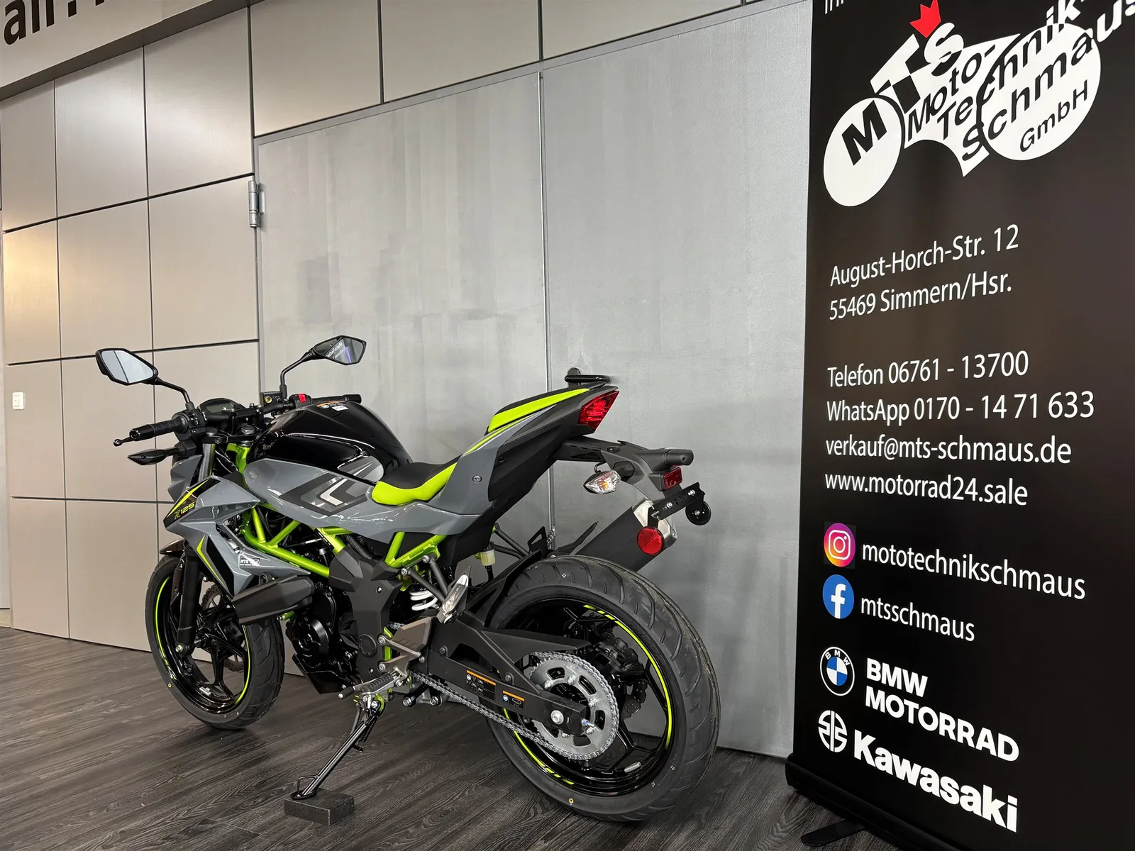 Kawasaki Z125 A1, B196 \*\*inkl. Starterbonus\*\*