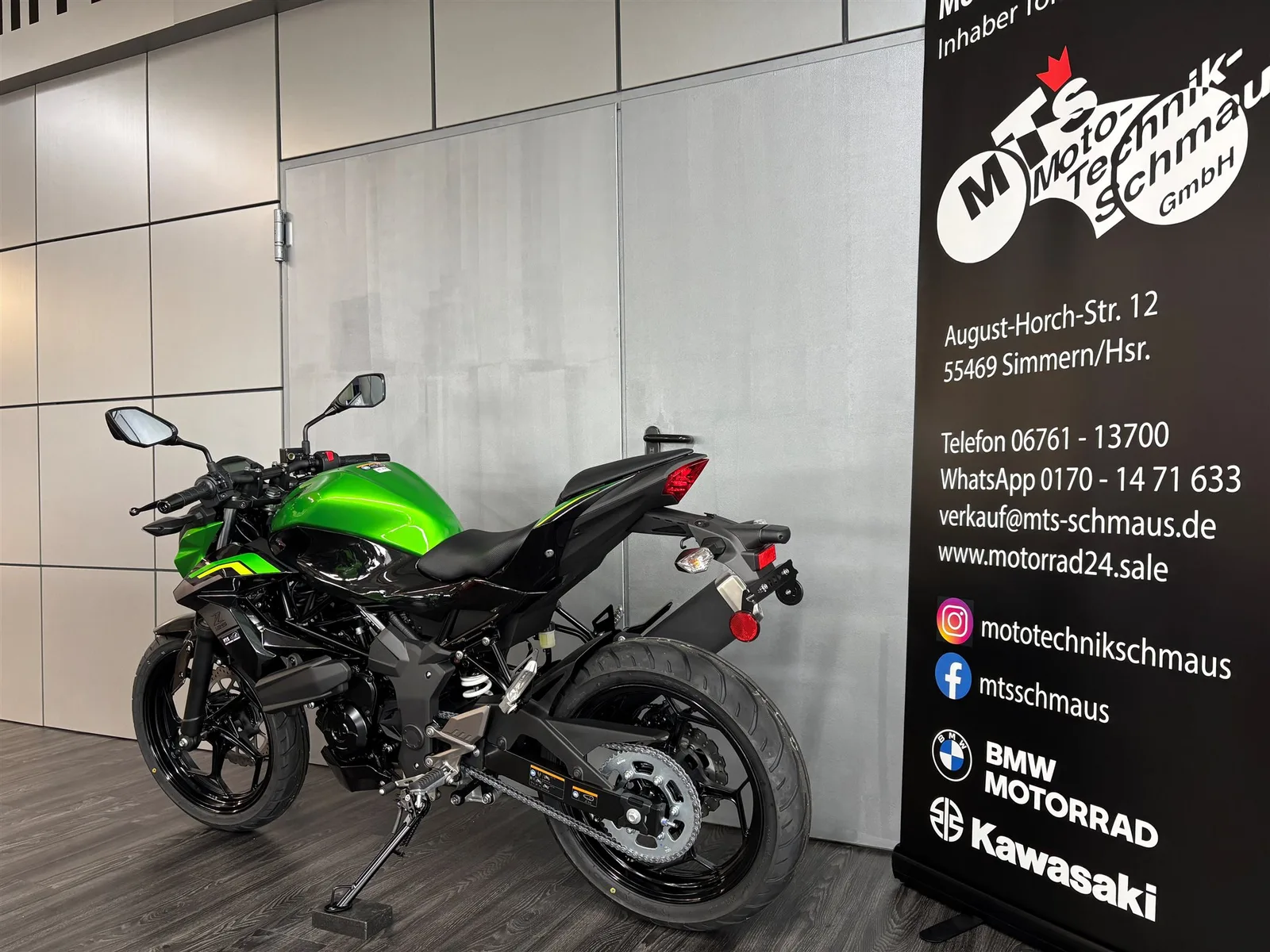 Kawasaki Z125 A1, B196 \*\*inkl. Starterbonus\*\*