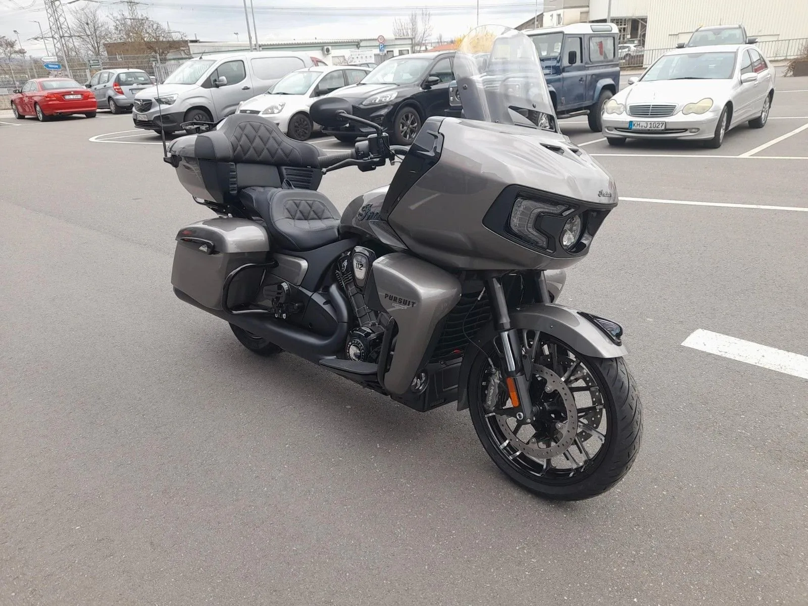 Indian Pursuit Dark Horse with 112 Package
