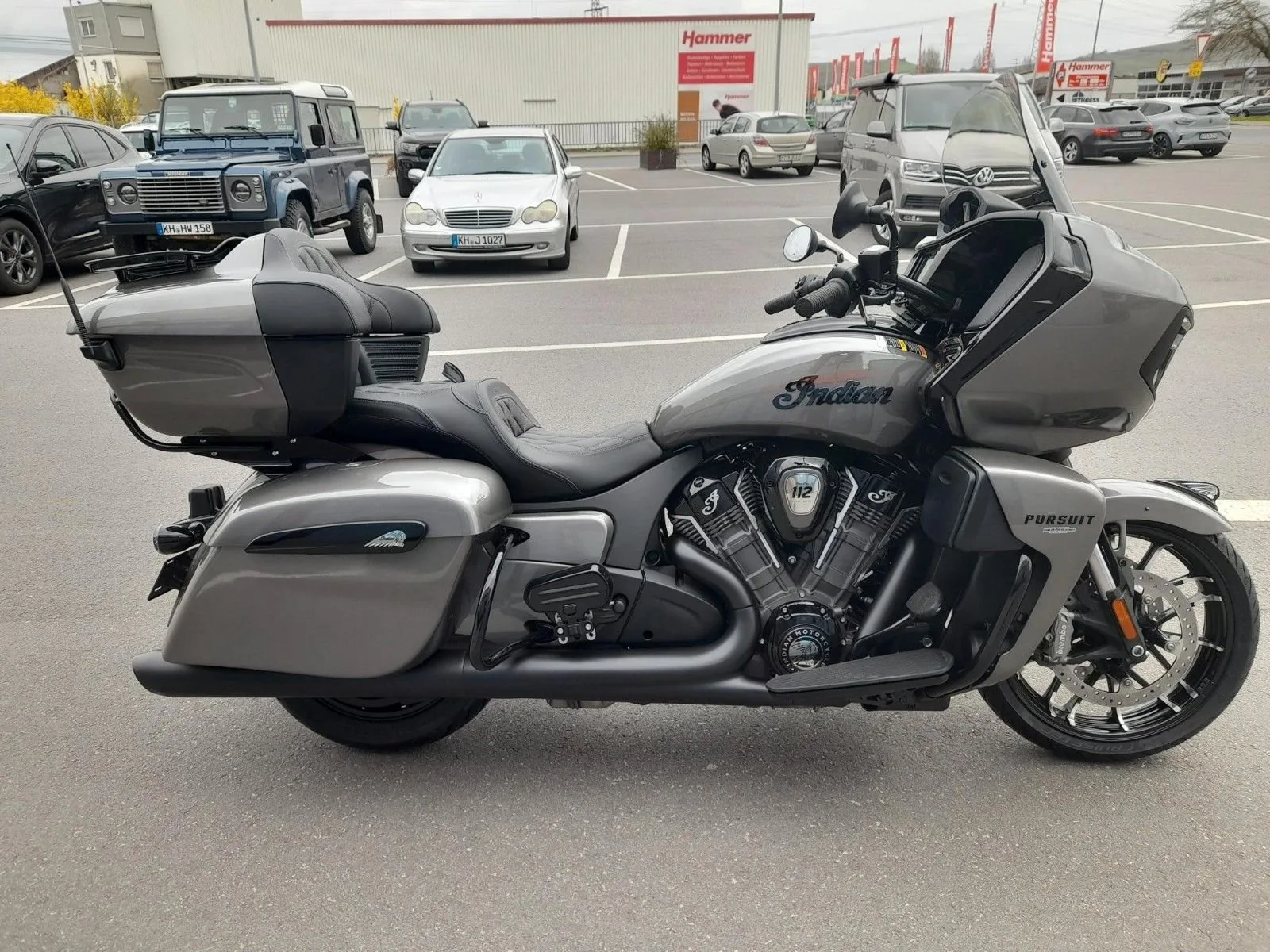 Indian Pursuit Dark Horse with 112 Package