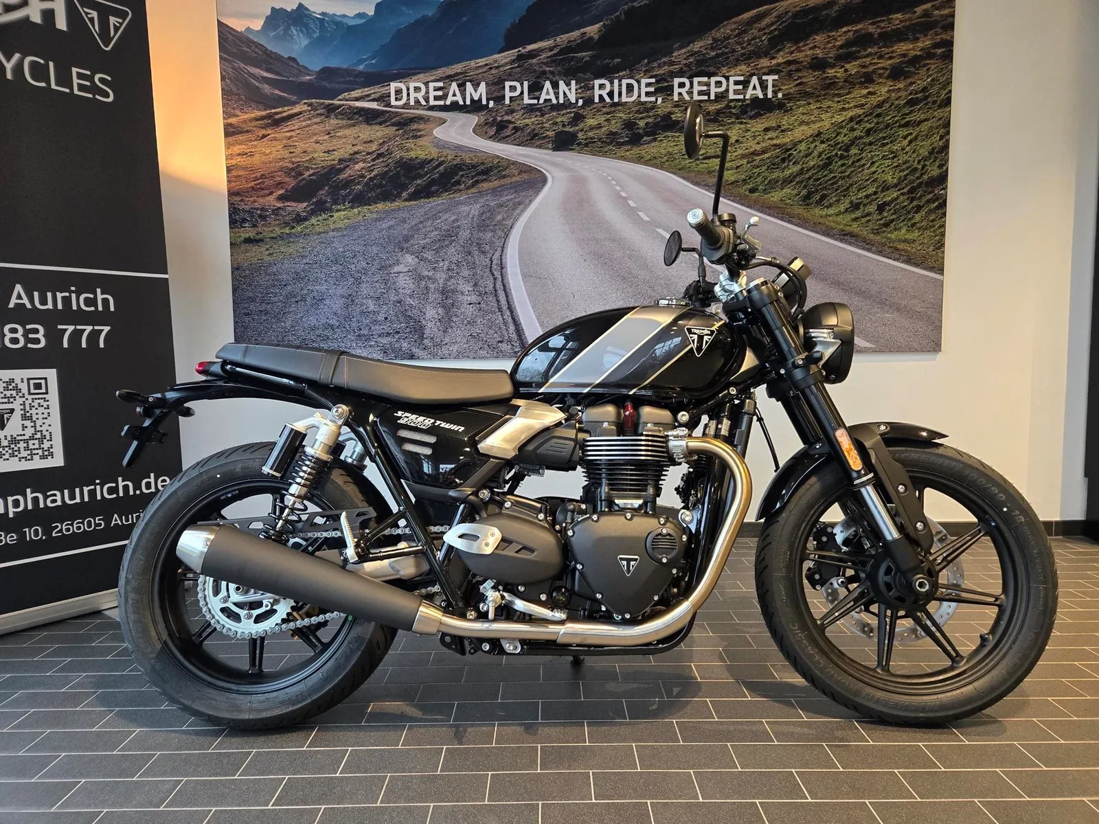Triumph Speed Twin 900 Kostenloses A2 Drosselkit sichern
