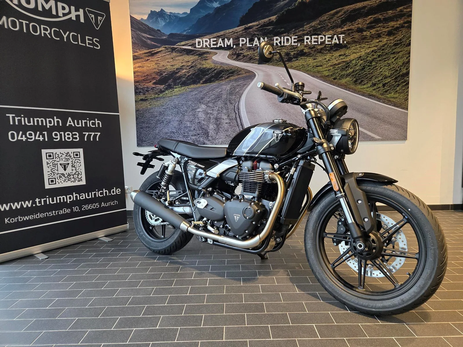 Triumph Speed Twin 900 Kostenloses A2 Drosselkit sichern