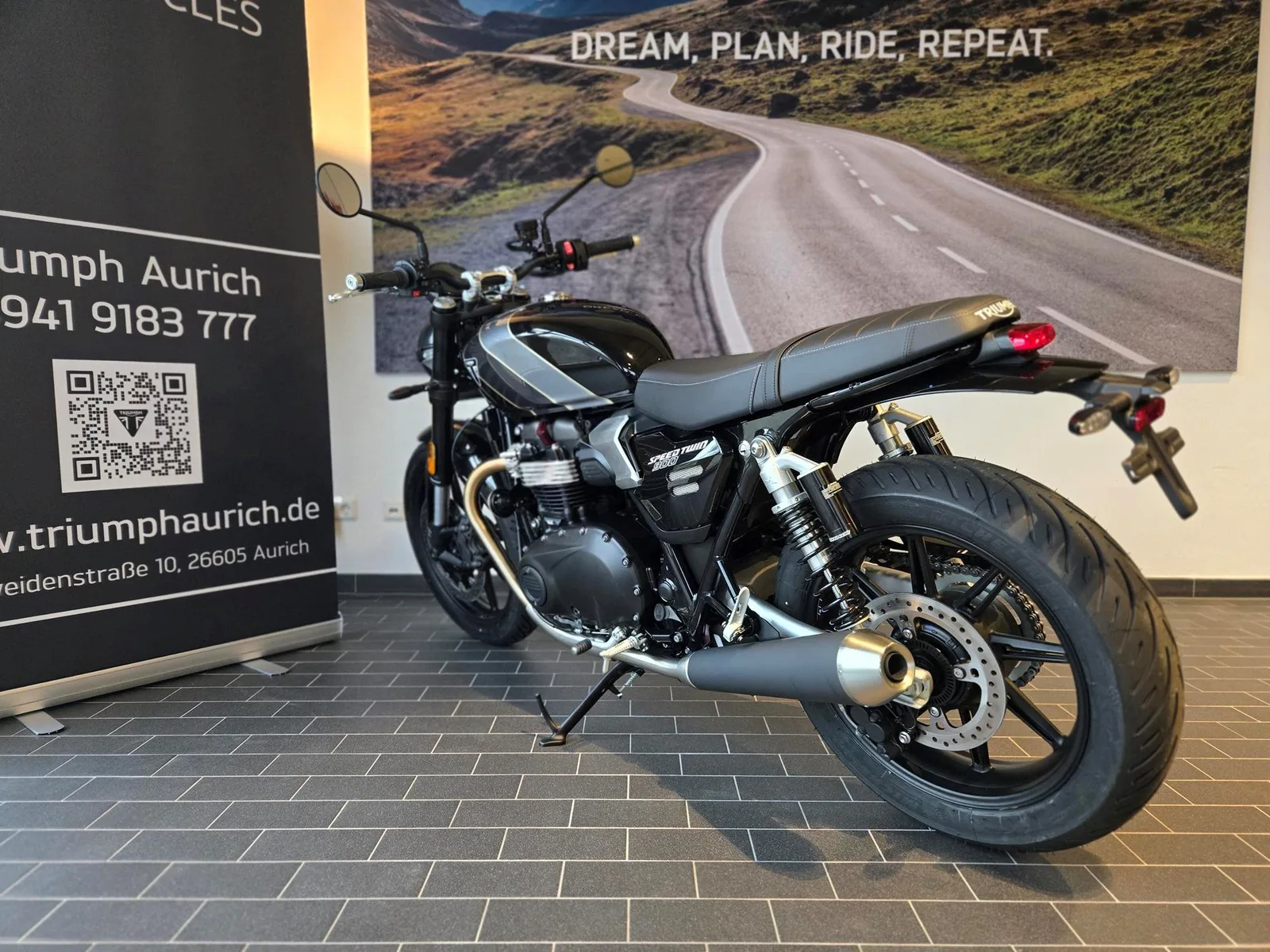 Triumph Speed Twin 900 Kostenloses A2 Drosselkit sichern