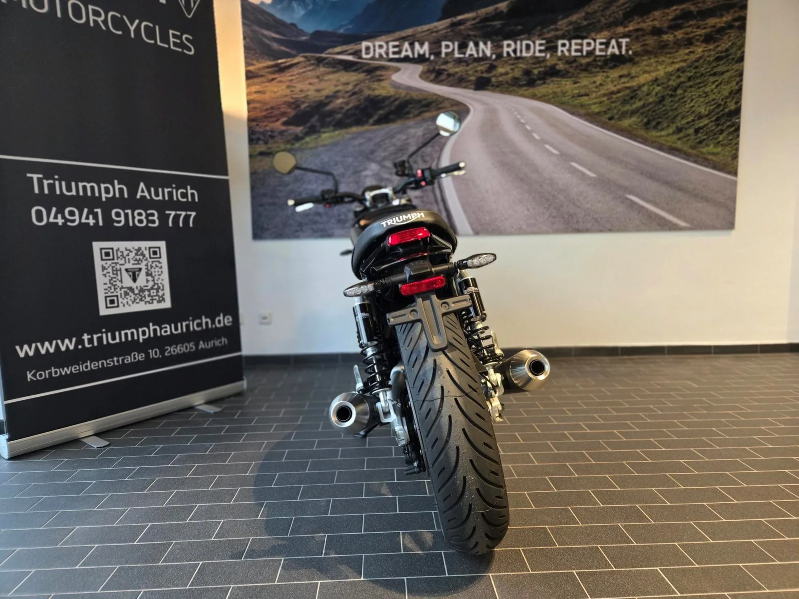 Triumph Speed Twin 900 Kostenloses A2 Drosselkit sichern