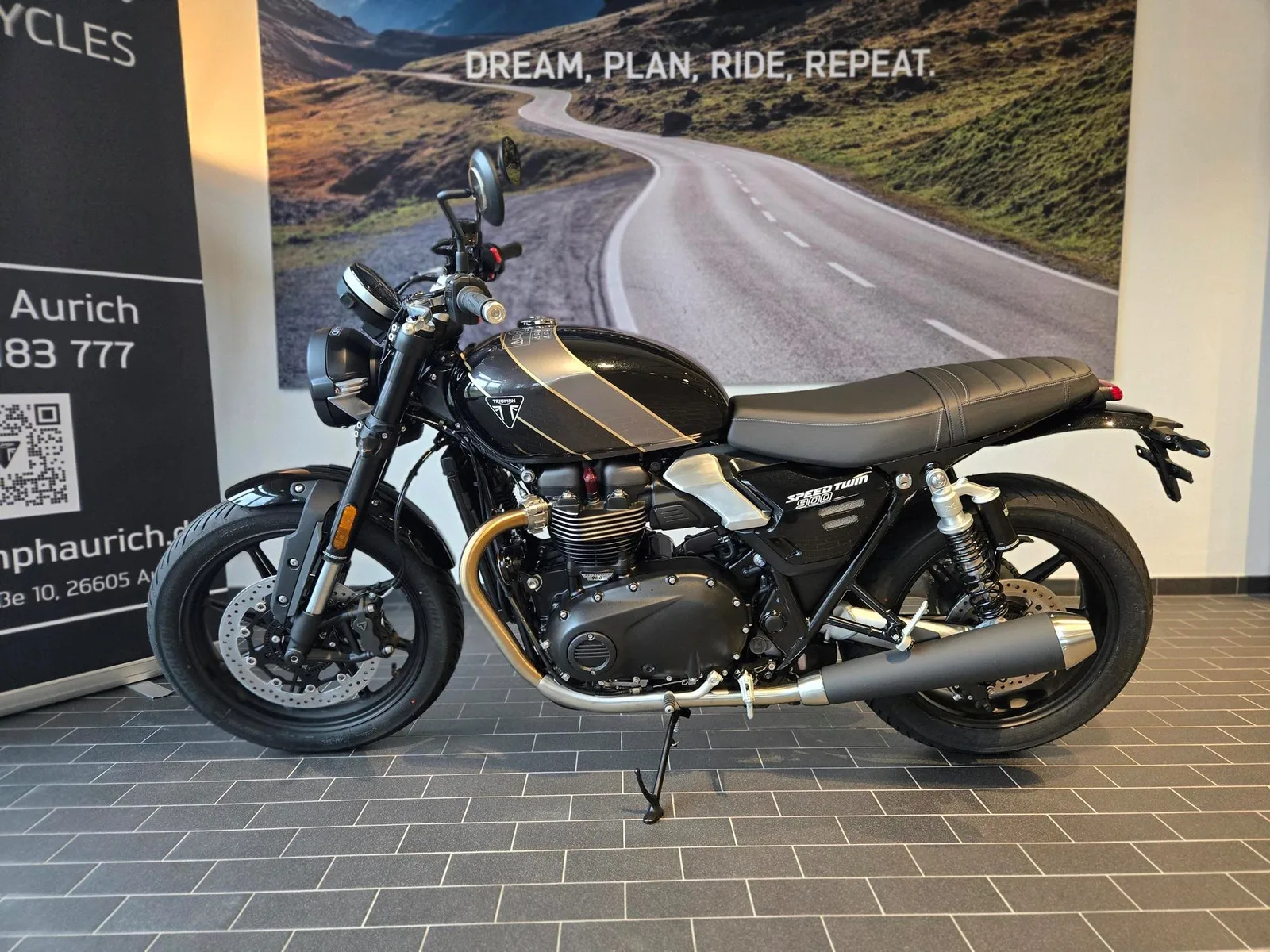 Triumph Speed Twin 900 Kostenloses A2 Drosselkit sichern