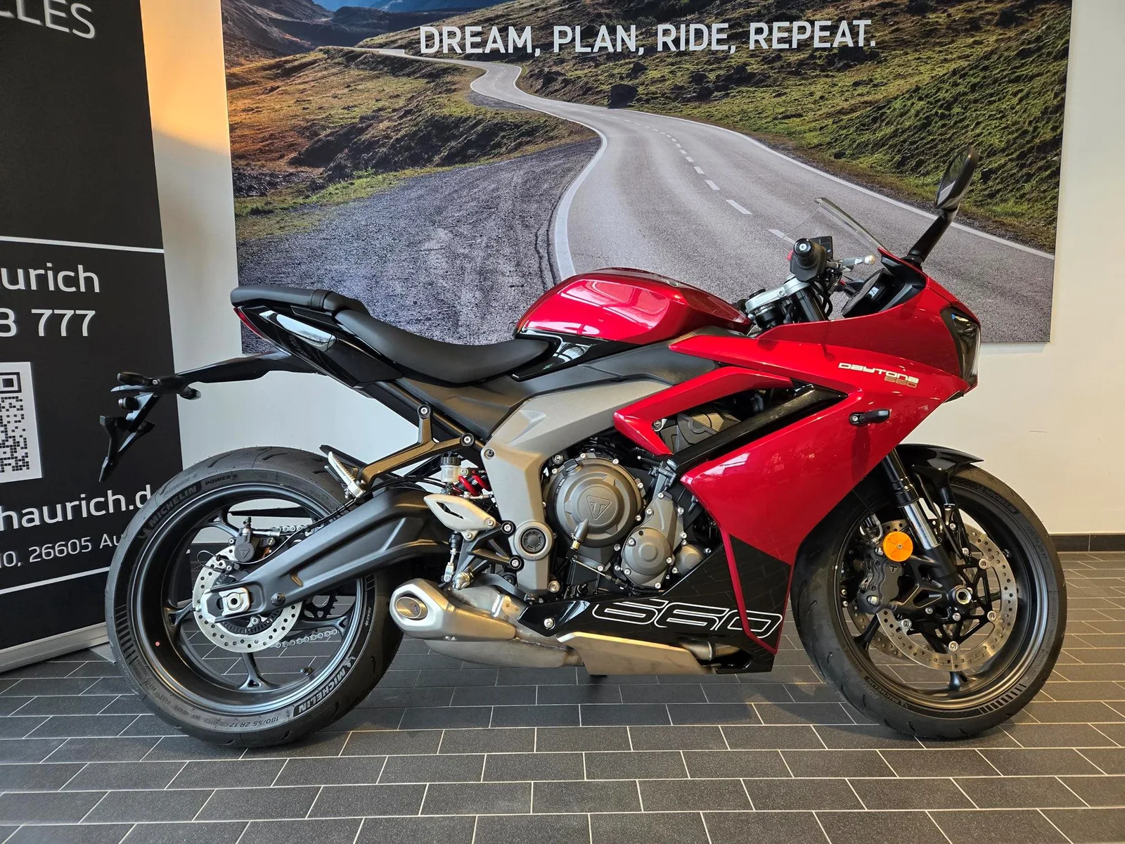 Triumph Daytona 660 Angebot: "inklusive Quickshifter"