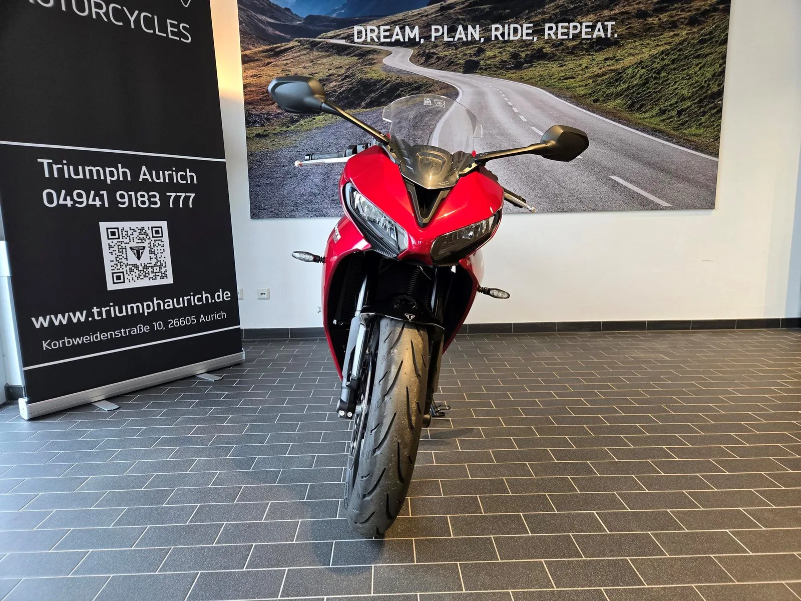 Triumph Daytona 660 Angebot: "inklusive Quickshifter"