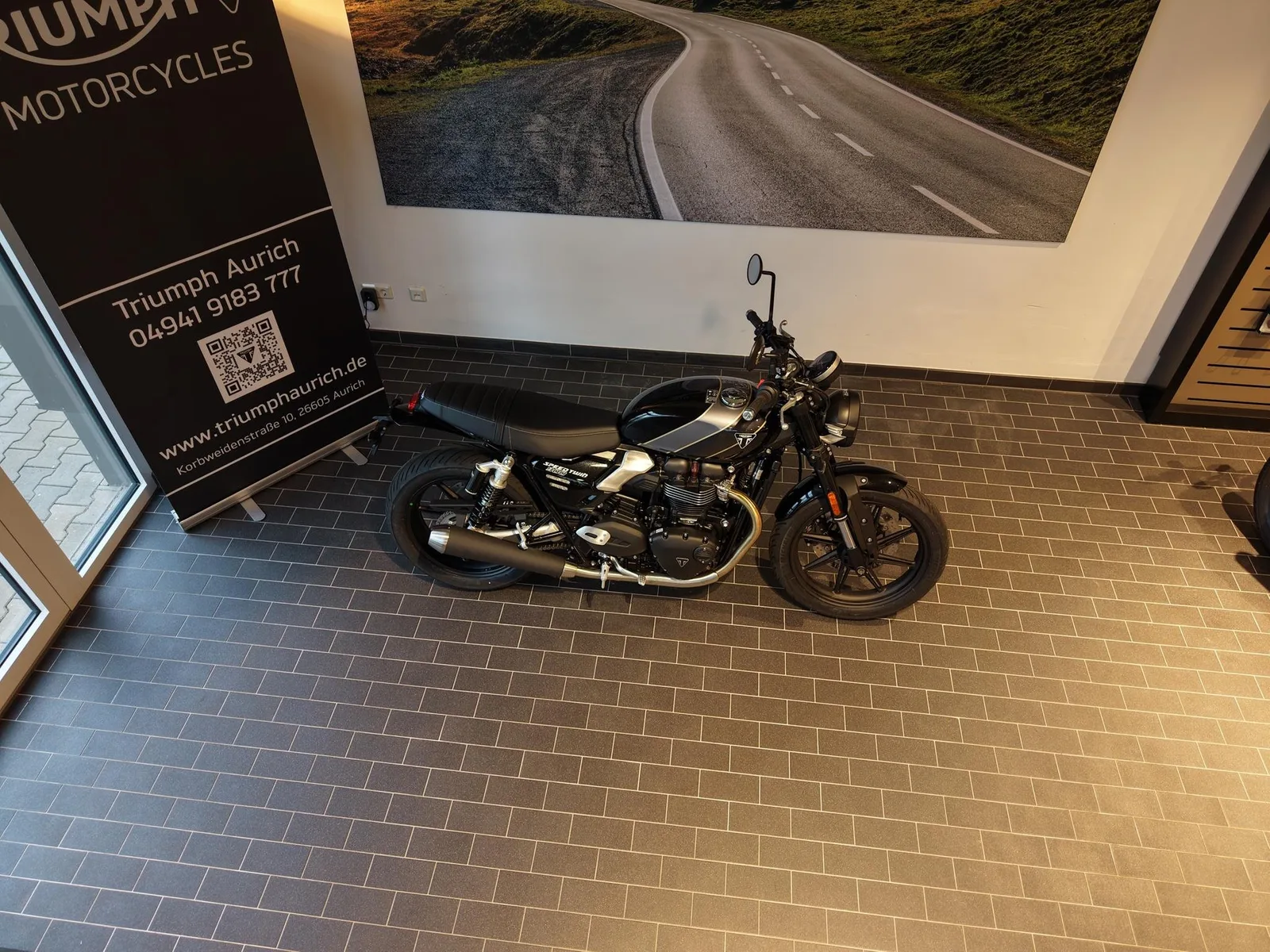 Triumph Speed Twin 900 Kostenloses A2 Drosselkit sichern