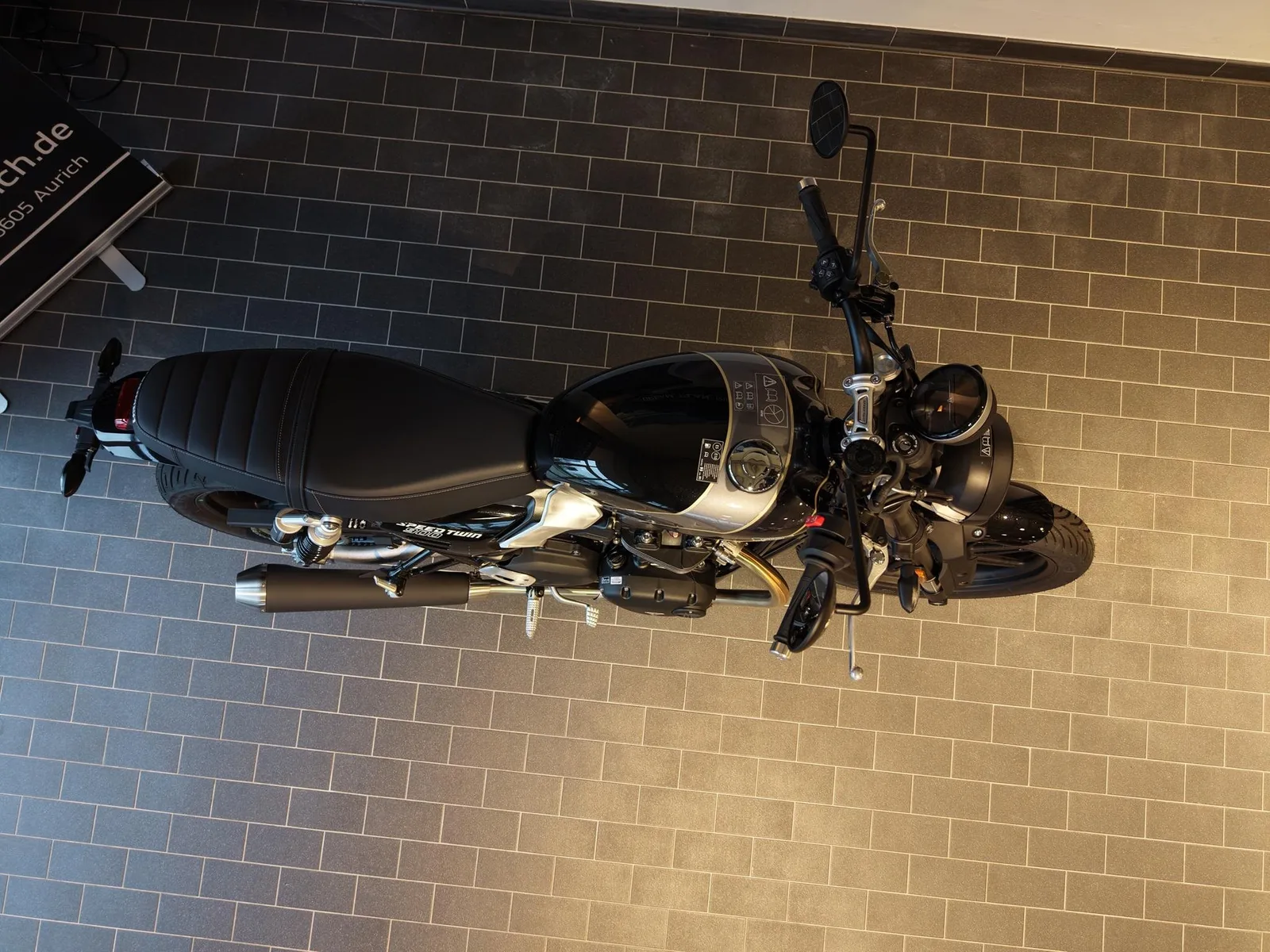 Triumph Speed Twin 900 Kostenloses A2 Drosselkit sichern