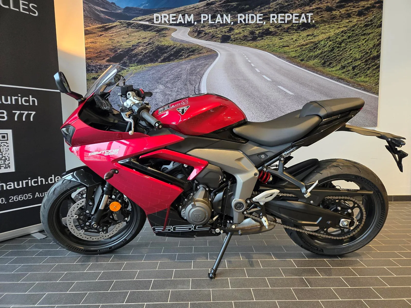 Triumph Daytona 660 Angebot: "inklusive Quickshifter"