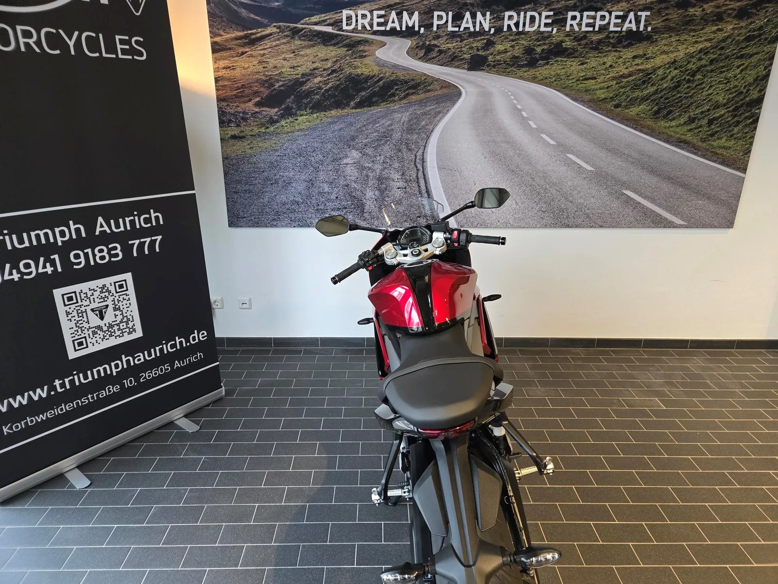 Triumph Daytona 660 Angebot: "inklusive Quickshifter"