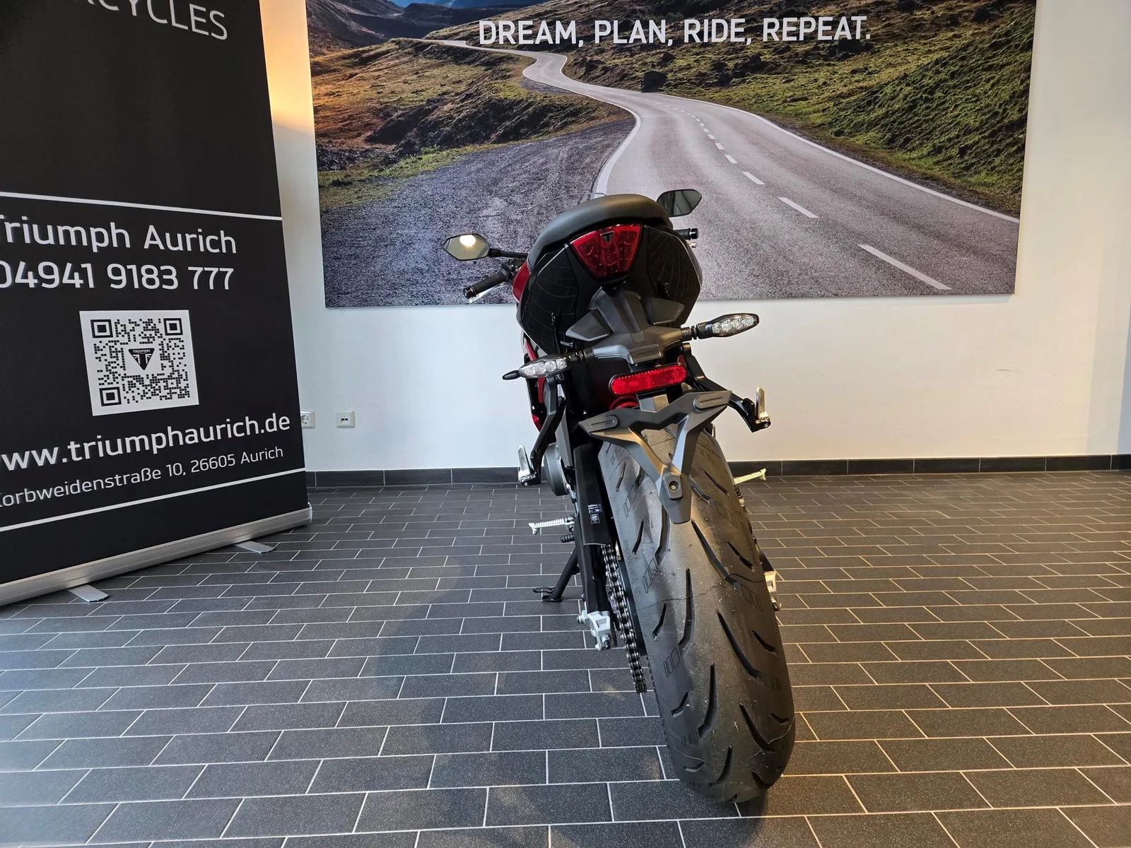 Triumph Daytona 660 Angebot: "inklusive Quickshifter"
