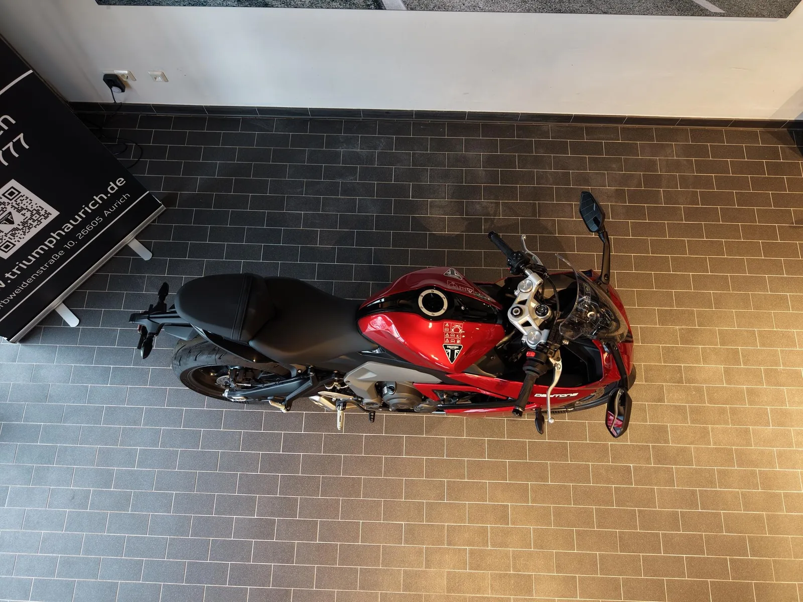 Triumph Daytona 660 Angebot: "inklusive Quickshifter"