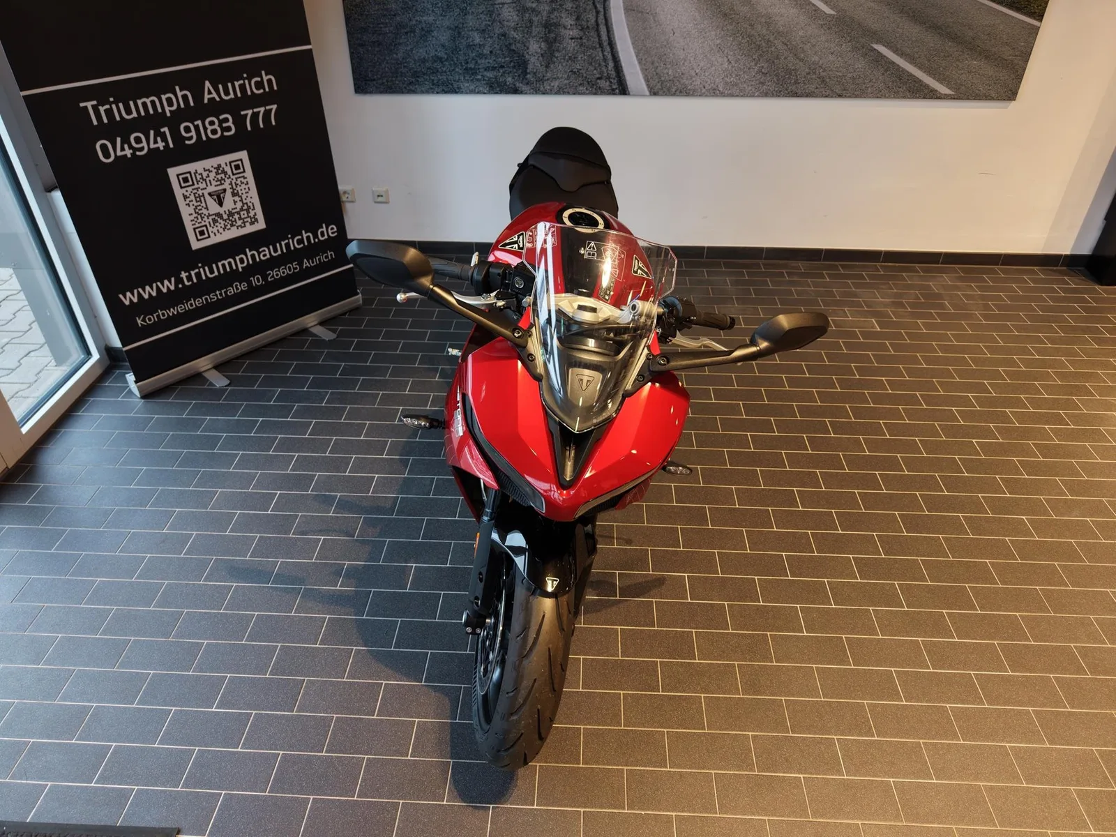 Triumph Daytona 660 Angebot: "inklusive Quickshifter"