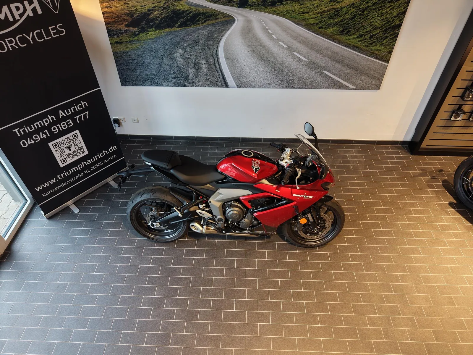 Triumph Daytona 660 Angebot: "inklusive Quickshifter"