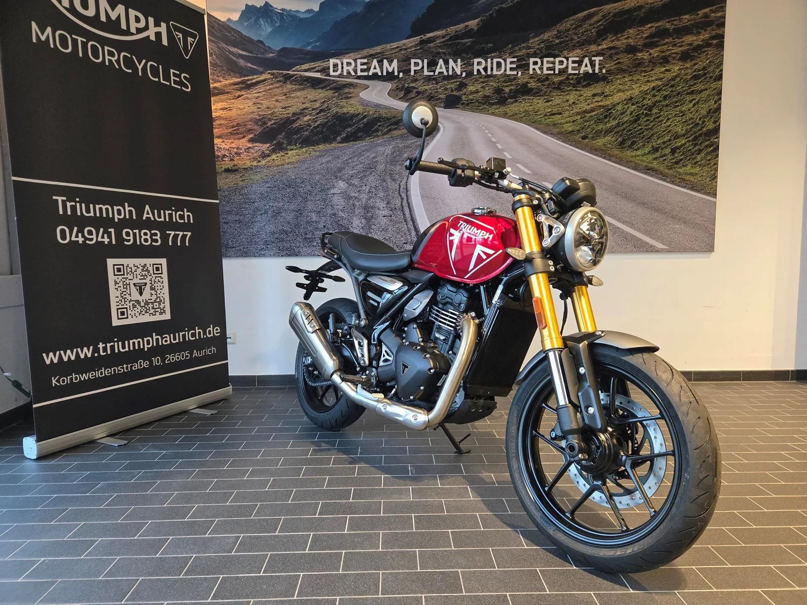 Triumph Speed 400 Garantie bis 24.04.2030
