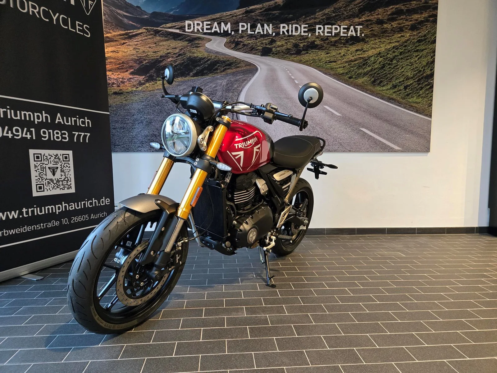 Triumph Speed 400 Garantie bis 24.04.2030