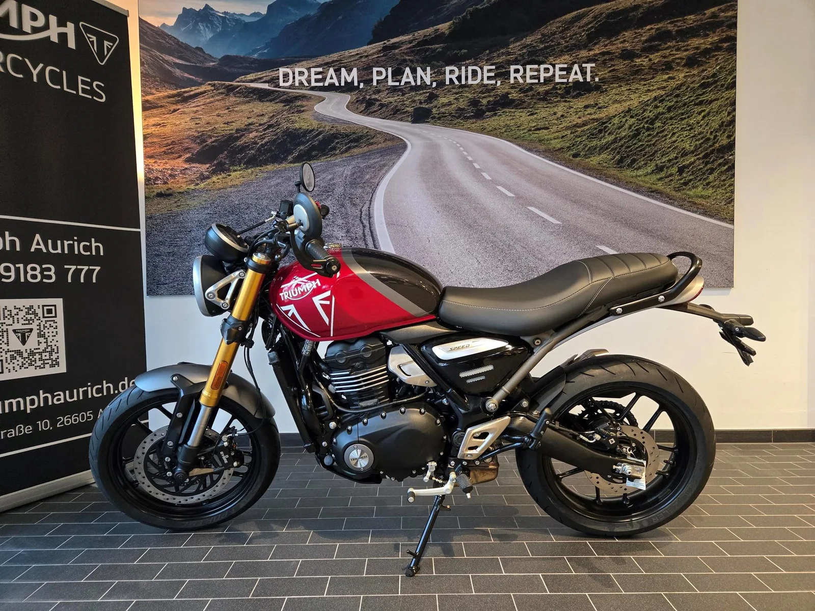 Triumph Speed 400 Garantie bis 24.04.2030