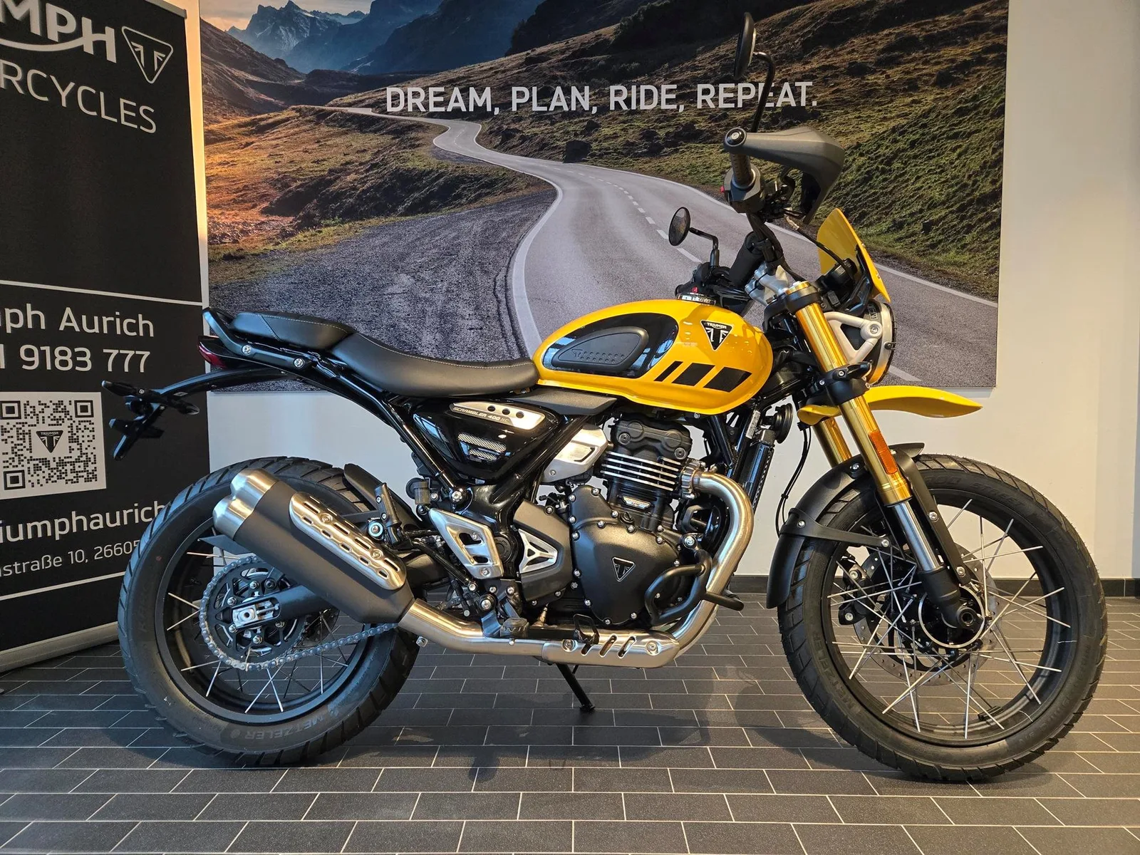Triumph Scrambler 400 XC Garantie bis 25.04.2030