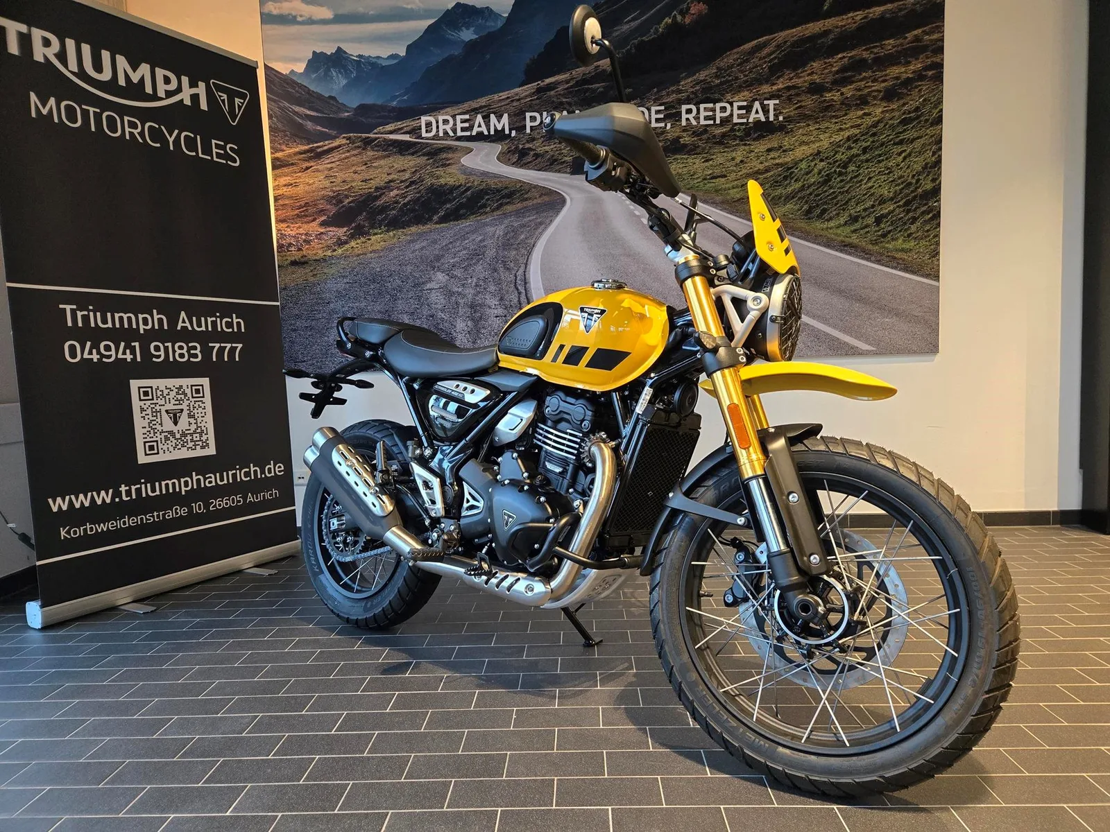 Triumph Scrambler 400 XC Garantie bis 25.04.2030