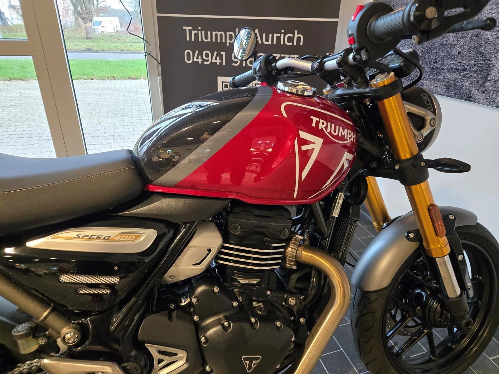 Triumph Speed 400 Garantie bis 24.04.2030