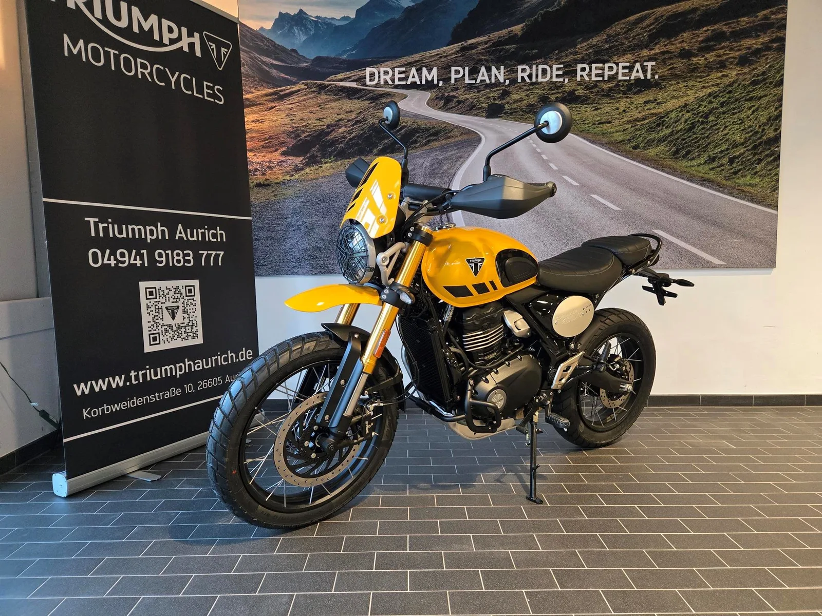 Triumph Scrambler 400 XC Garantie bis 25.04.2030