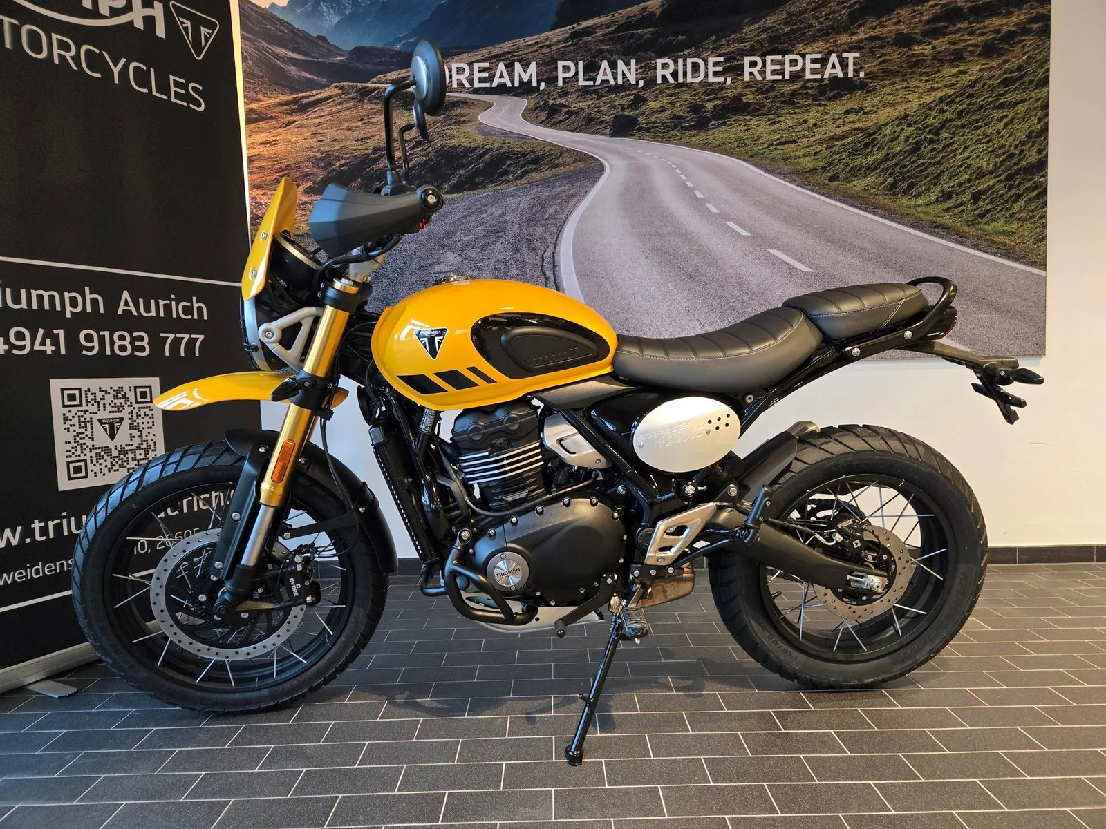 Triumph Scrambler 400 XC Garantie bis 25.04.2030