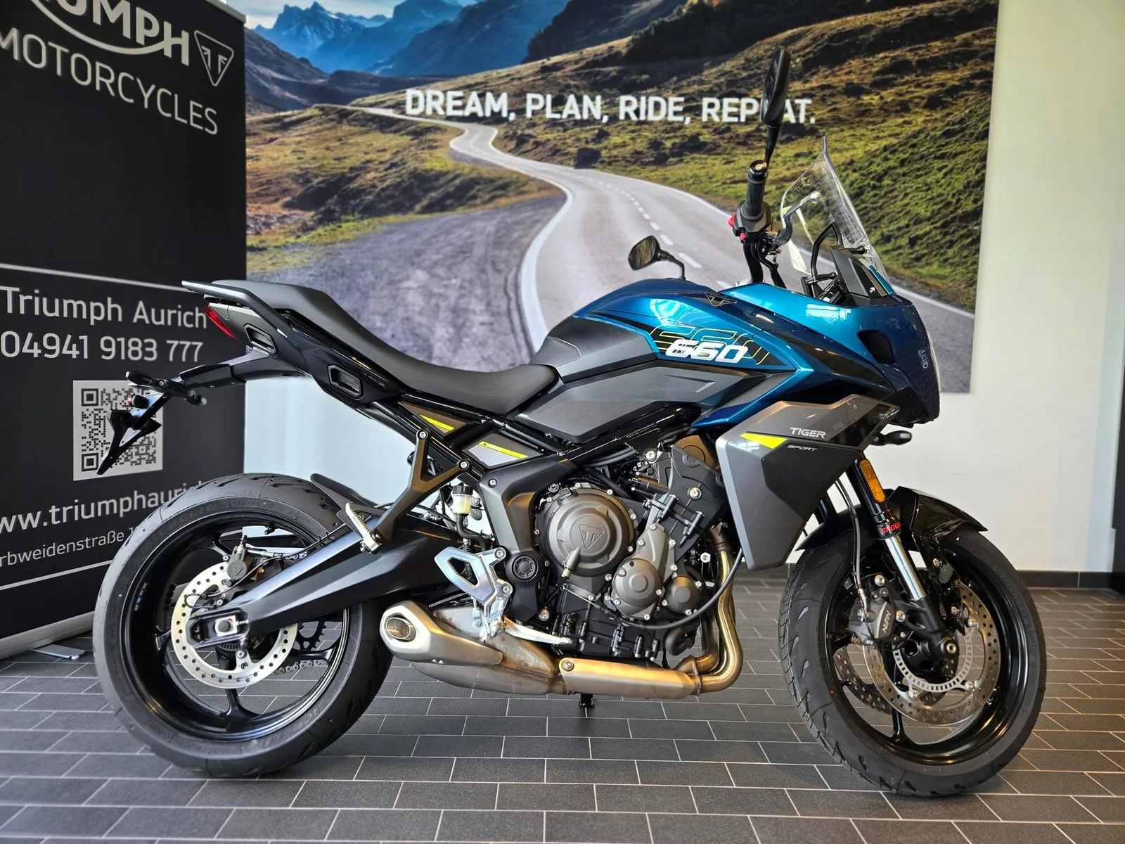 Triumph Tiger Sport 660 Kostenloses A2 Drosselkit sichern