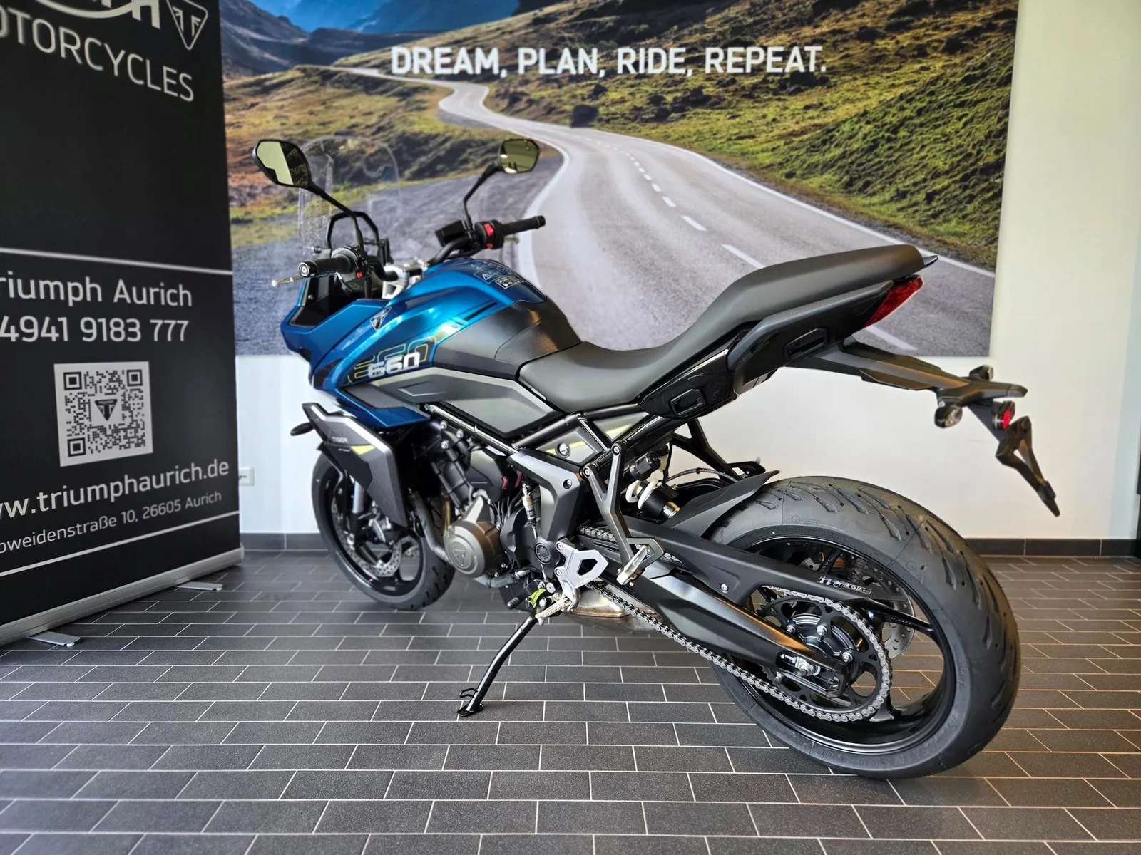 Triumph Tiger Sport 660 Kostenloses A2 Drosselkit sichern