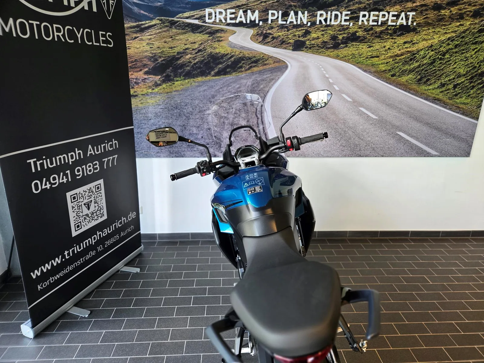 Triumph Tiger Sport 660 Kostenloses A2 Drosselkit sichern