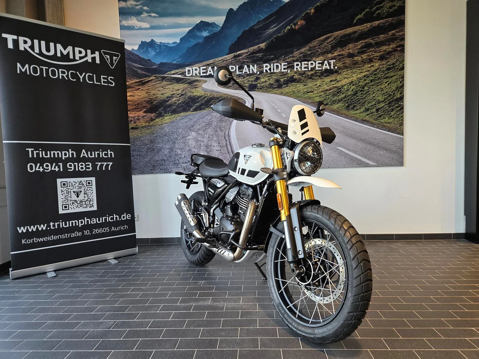 Triumph Scrambler 400 XC Garantie bis 25.04.2030