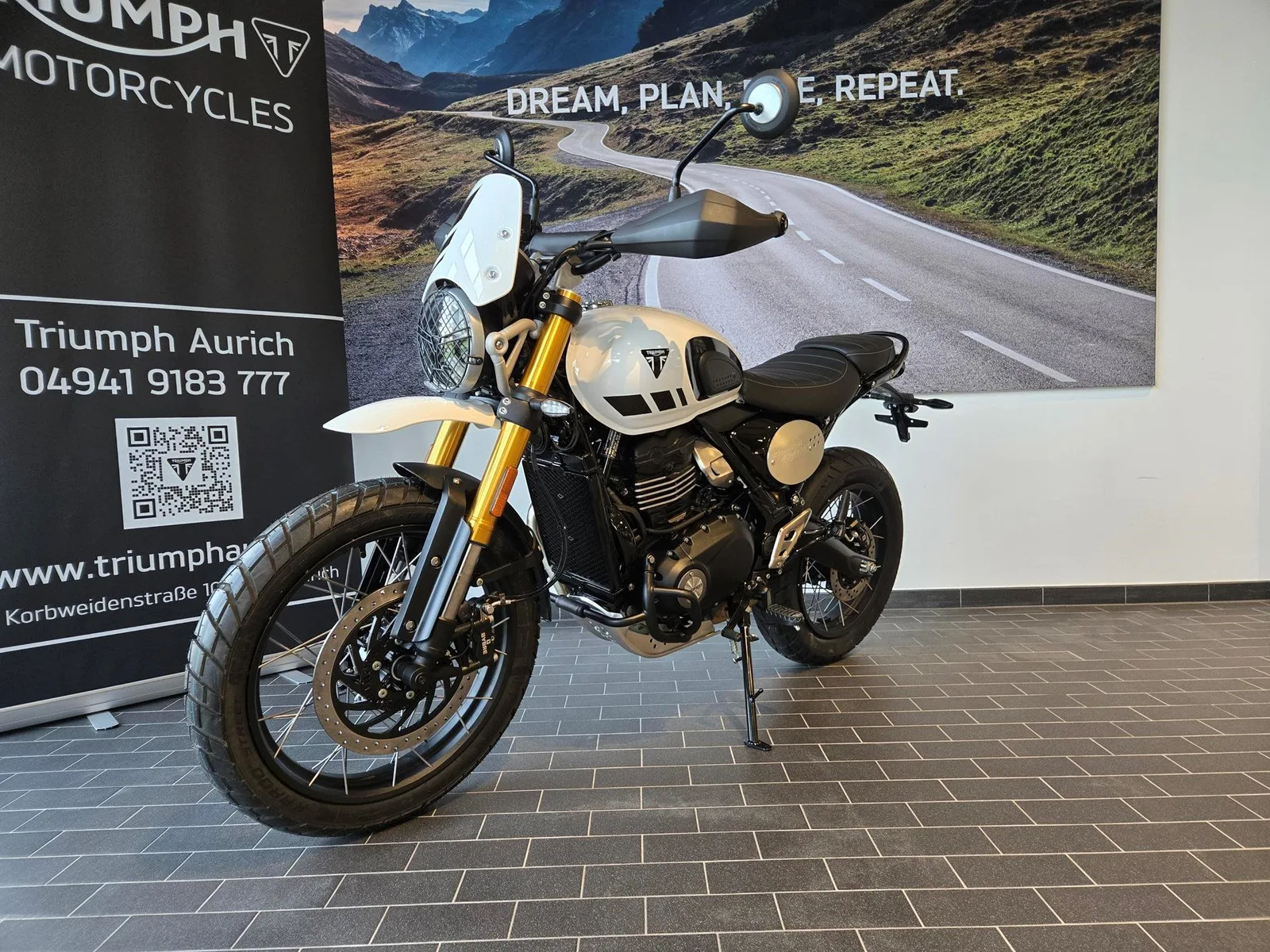 Triumph Scrambler 400 XC Garantie bis 25.04.2030