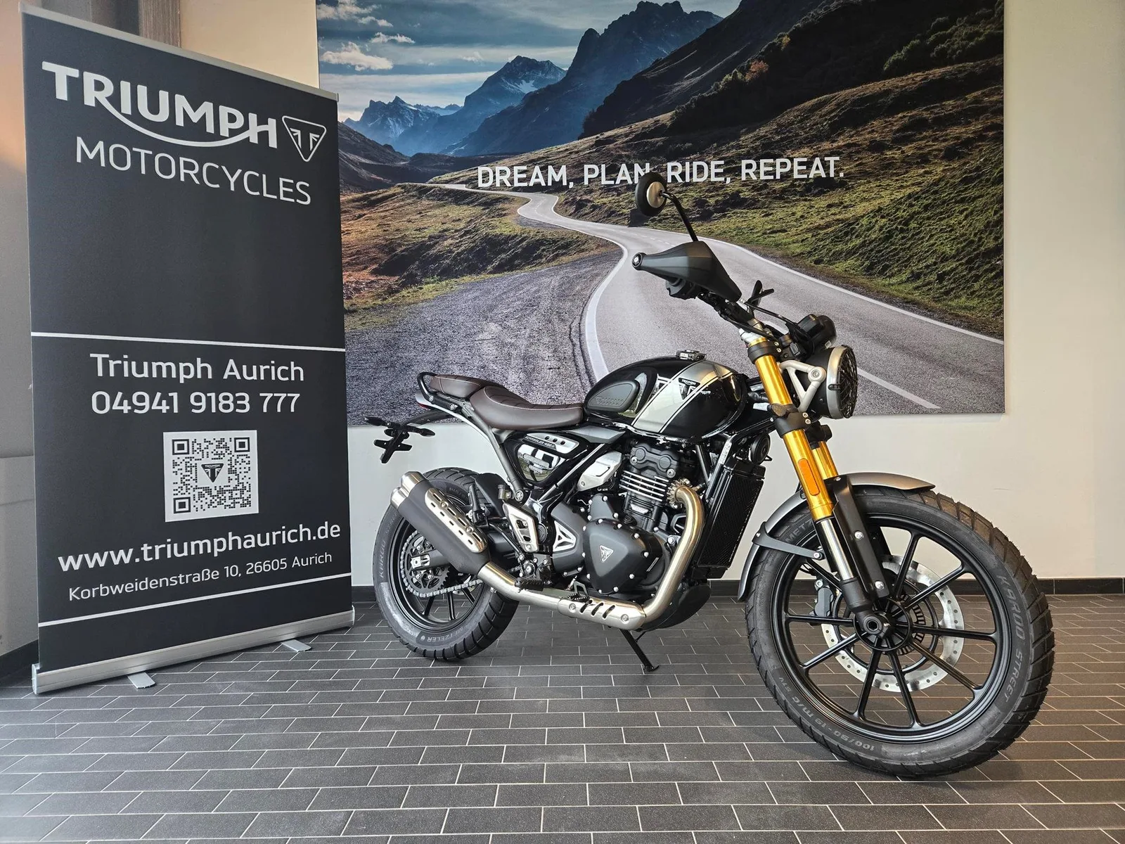 Triumph Scrambler 400 X Garantie bis 25.04.2030