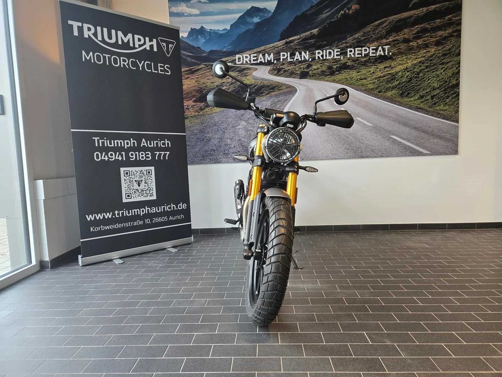 Triumph Scrambler 400 X Garantie bis 25.04.2030