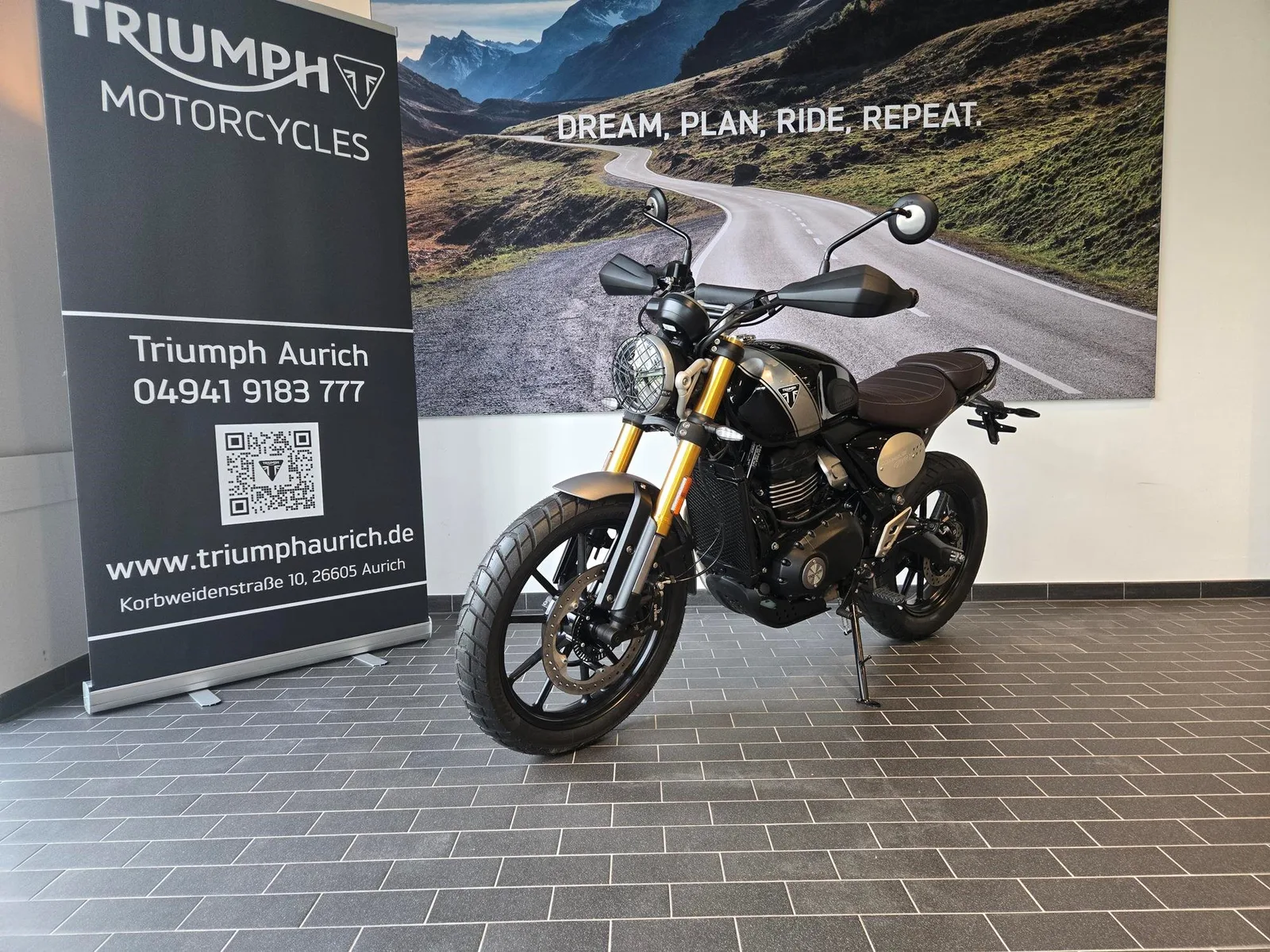 Triumph Scrambler 400 X Garantie bis 25.04.2030