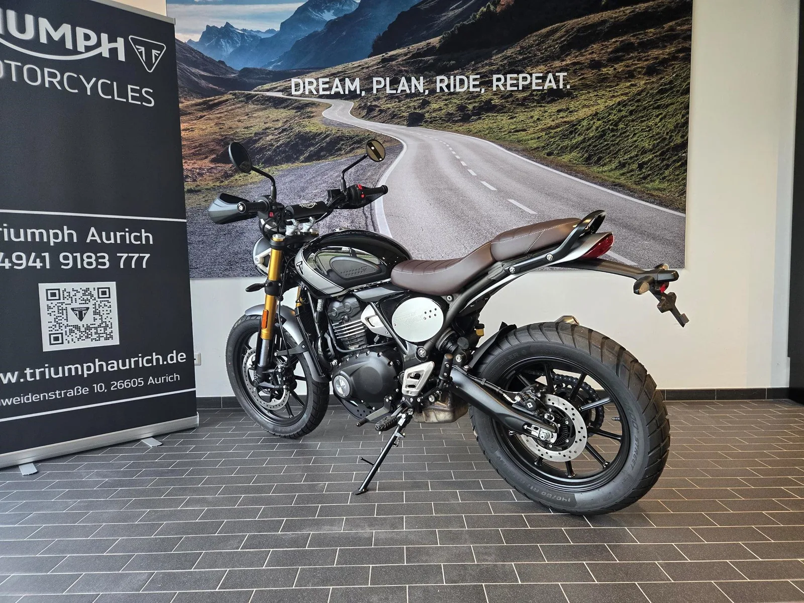 Triumph Scrambler 400 X Garantie bis 25.04.2030