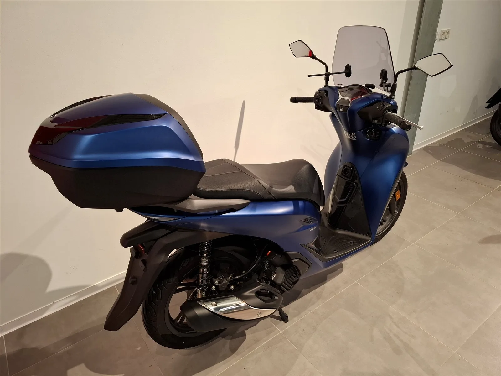 Honda SH150i Tourenscheibe, Topcase