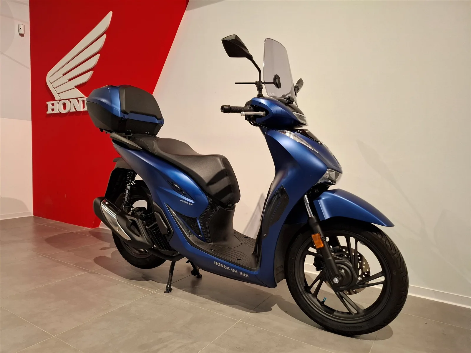 Honda SH150i Tourenscheibe, Topcase