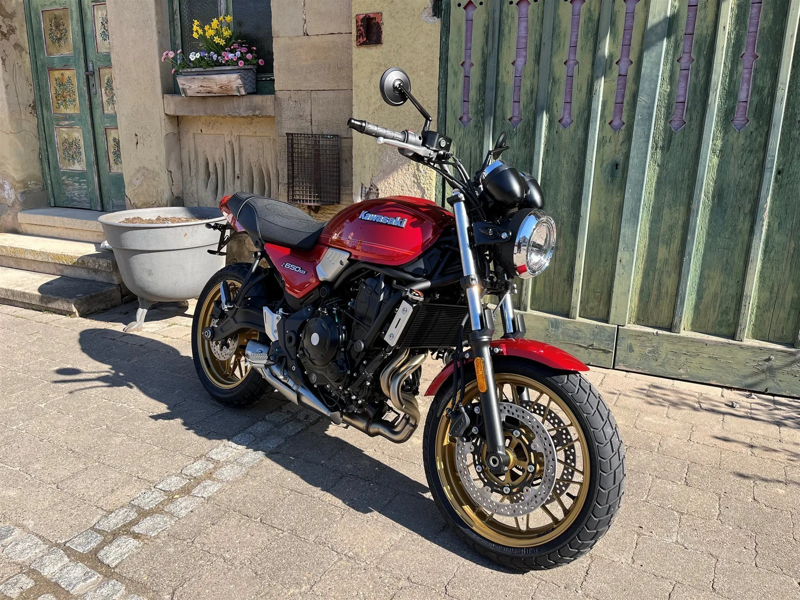 Kawasaki Z650 RS Custom # Hitzefrei- Angebot bis 7. Juli #