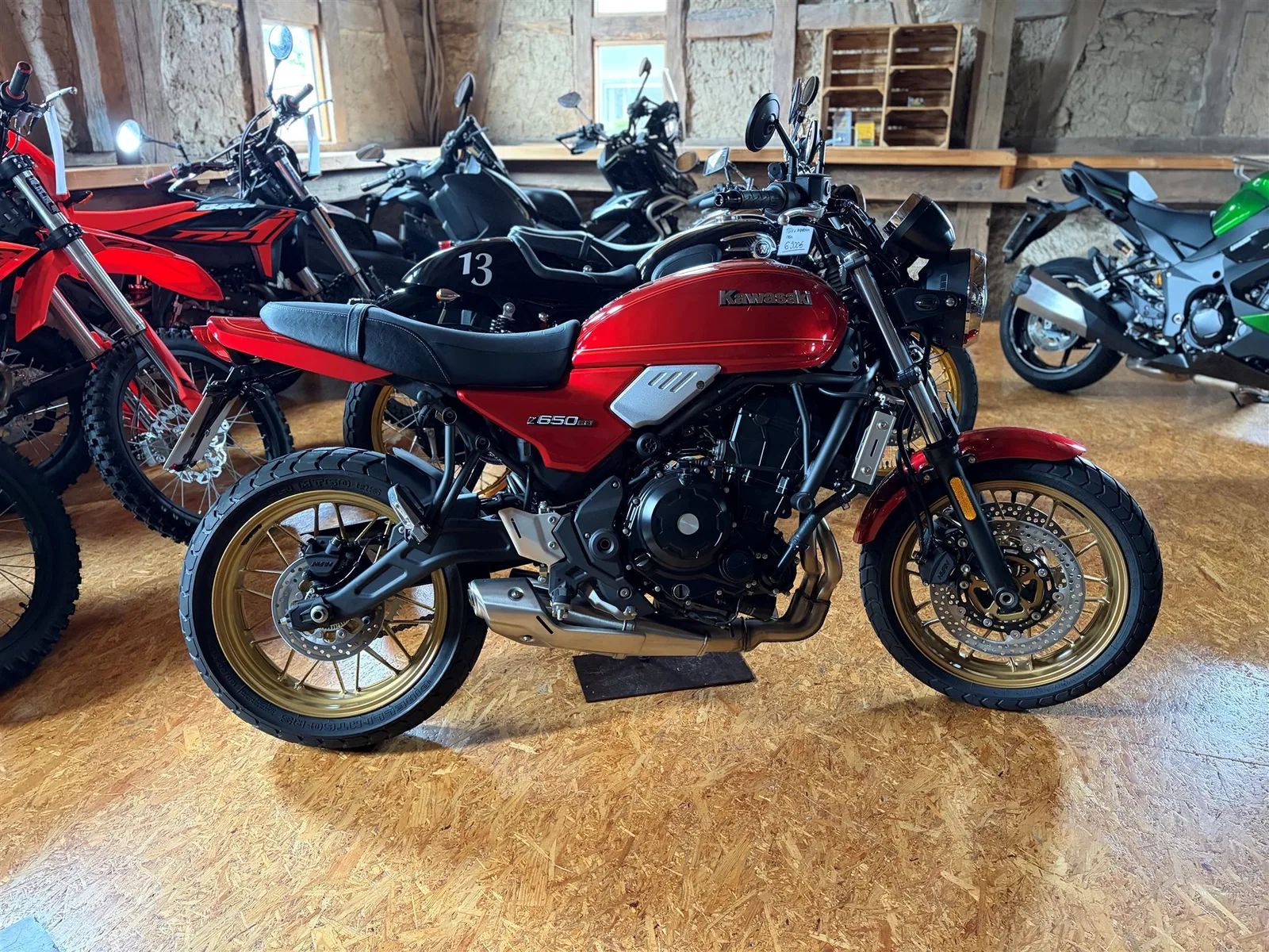 Kawasaki Z650 RS Custom # Hitzefrei- Angebot bis 7. Juli #