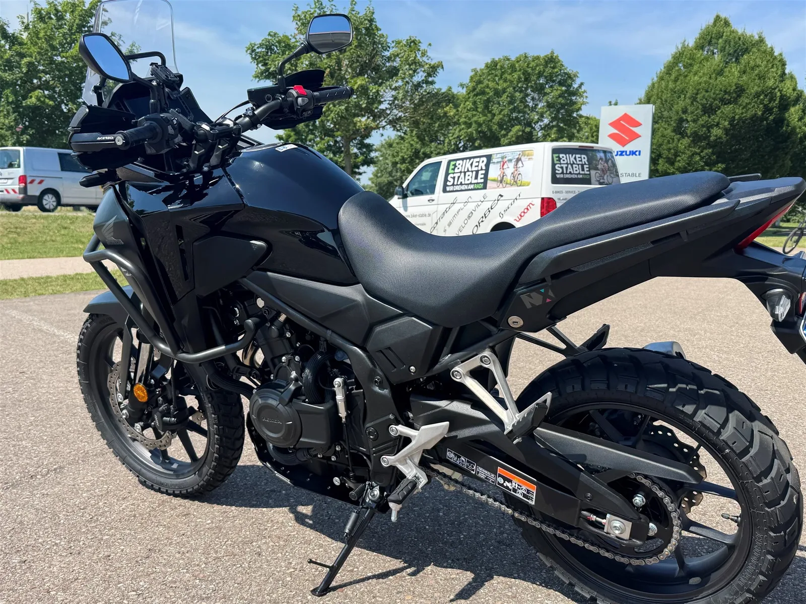 Honda NX500 E-Clutch Wenig Km, Top Zustand, Viel Zubehör