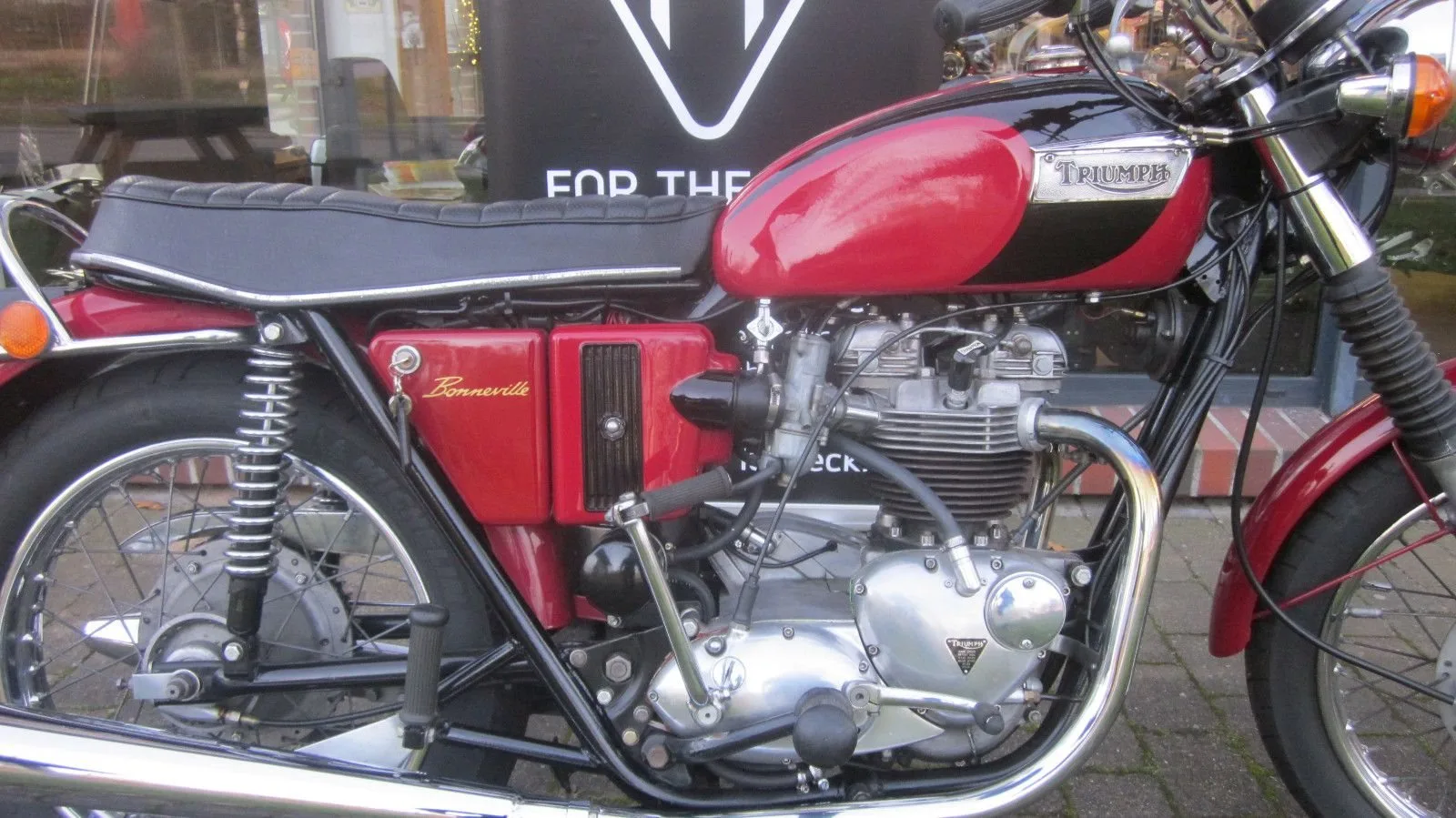 Triumph Bonneville 650 T 120R Baujahr 1971