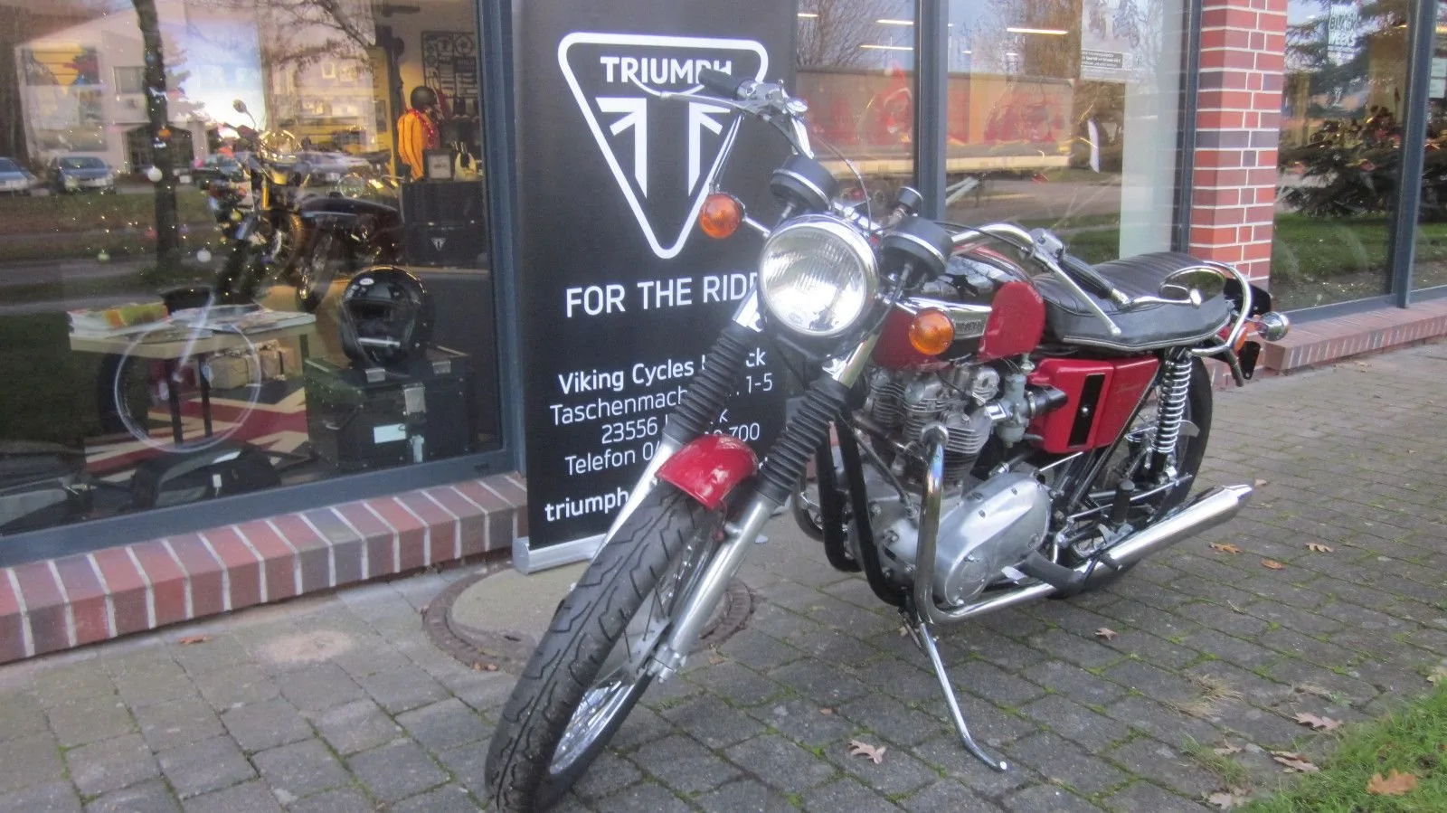 Triumph Bonneville 650 T 120R Baujahr 1971