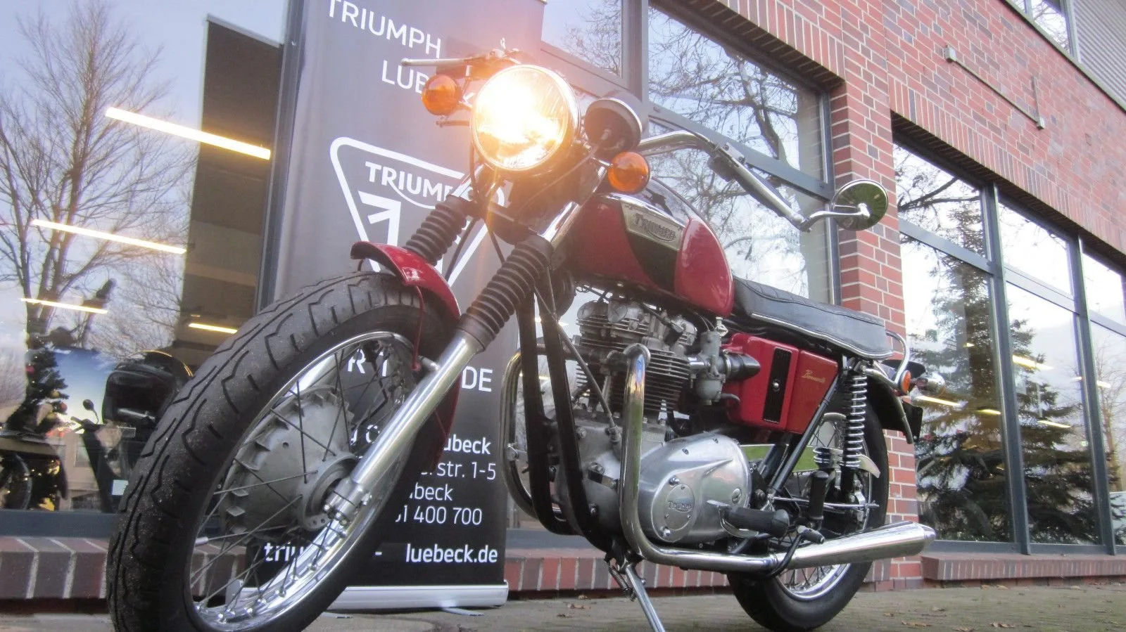 Triumph Bonneville 650 T 120R Baujahr 1971