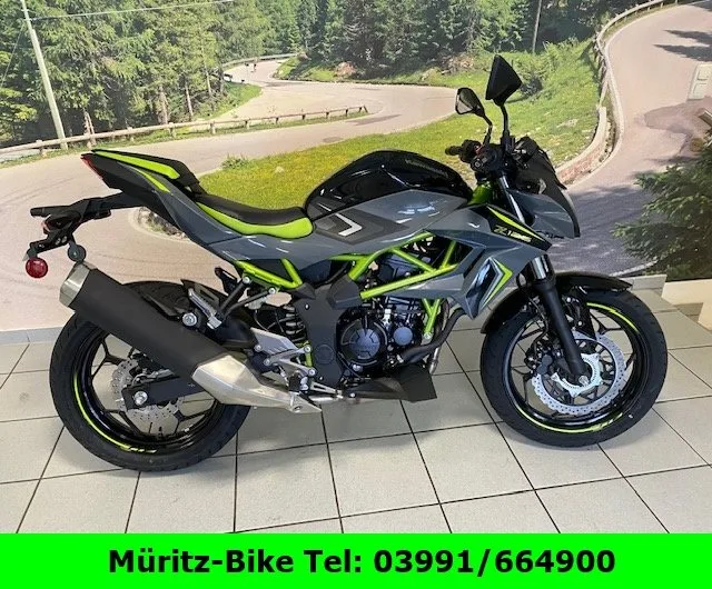 Kawasaki Z125 Starterbonus von 500,- € möglich