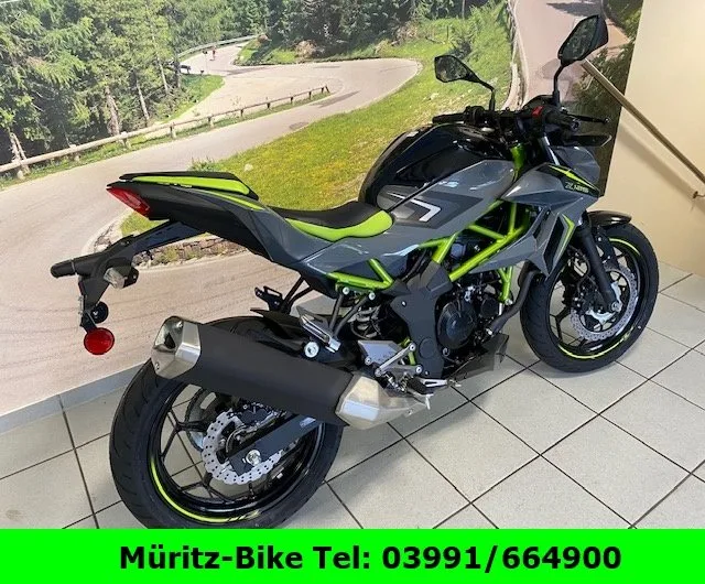 Kawasaki Z125 Starterbonus von 500,- € möglich