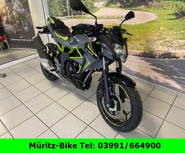 Kawasaki Z125 Starterbonus von 500,- € möglich
