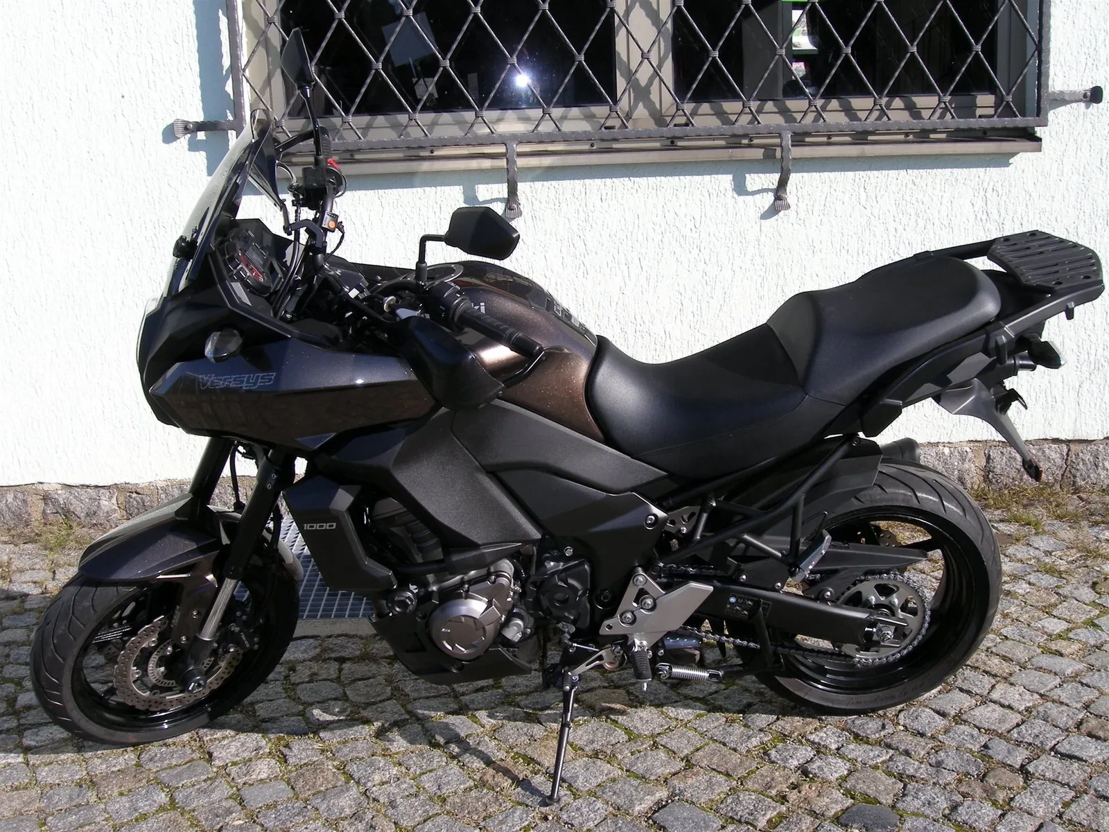 Kawasaki Versys 1000 mit viel Zubehör