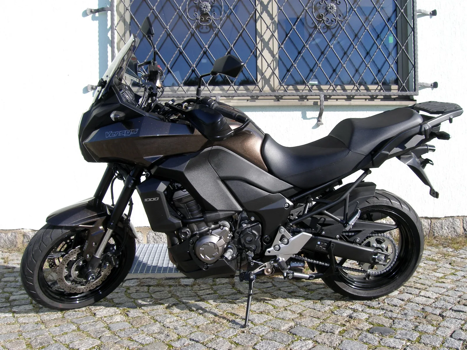 Kawasaki Versys 1000 mit viel Zubehör