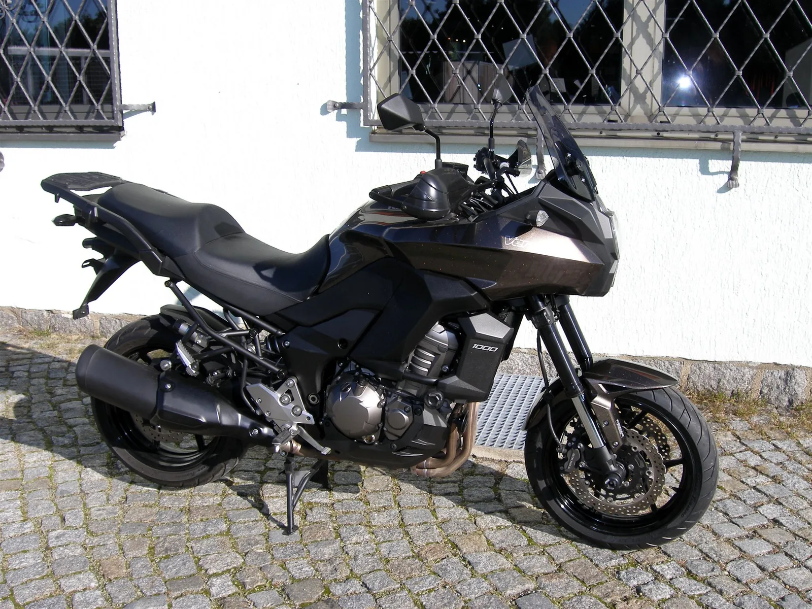 Kawasaki Versys 1000 mit viel Zubehör